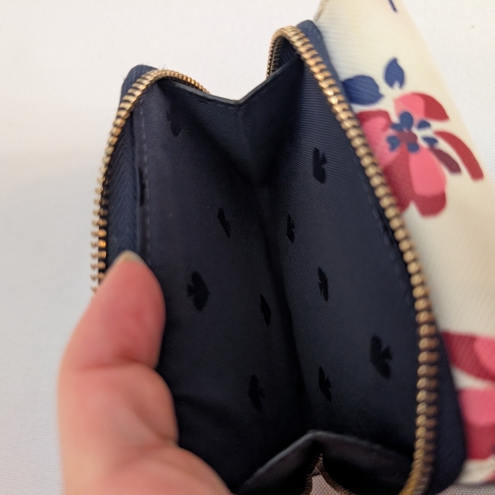Kate Spade Staci Tea Garden Toss Bifold And Small Wallet Set As Is - Picture 10 of 15